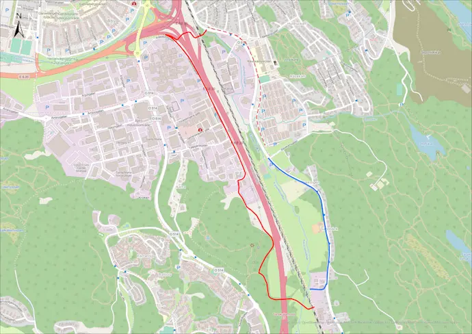 Trafikomläggning Pilekrogen 